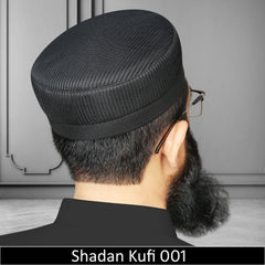 Shadan Mesh Koofi 00-1 – Summer Islamic Namaz Topi with Mesh Fabric