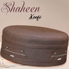Shaheen Kufi Cap – Comfortable & Elegant Islamic Prayer Cap for Men