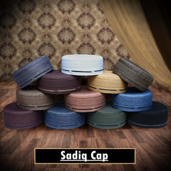 Muslim Sadiq Prayer Kufi Hat For Mens-Classic Elegance and Comfort for Daily Namaz