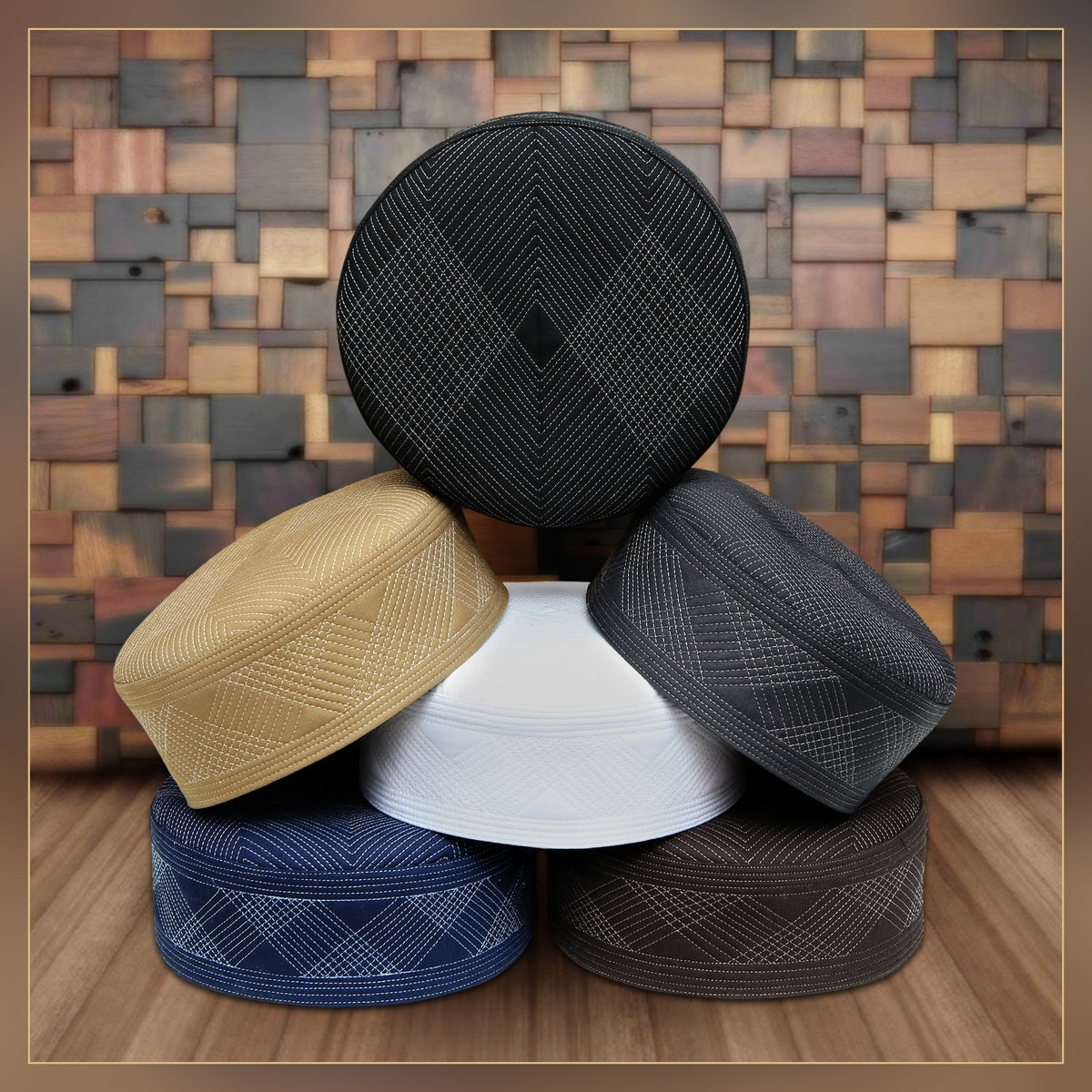 Muslim Saeed Prayer Kufi Hat For Mens