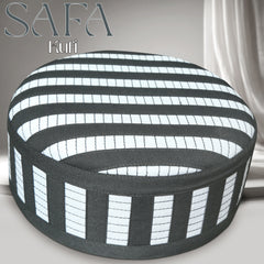 Safa Kufi Islamic Prayer Cap for Men Premium Polyester Cotton Muslim Cap High Quality Salah Topi