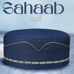 Muslim Sahaab Prayer Kufi Hat For Mens-Muslim cap for everyday wear