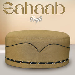 Muslim Sahaab Prayer Kufi Hat For Mens-Muslim cap for everyday wear