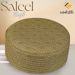 Muslim Saleel Prayer Kufi Hat For Mens - New Premium Design Islamic Cap