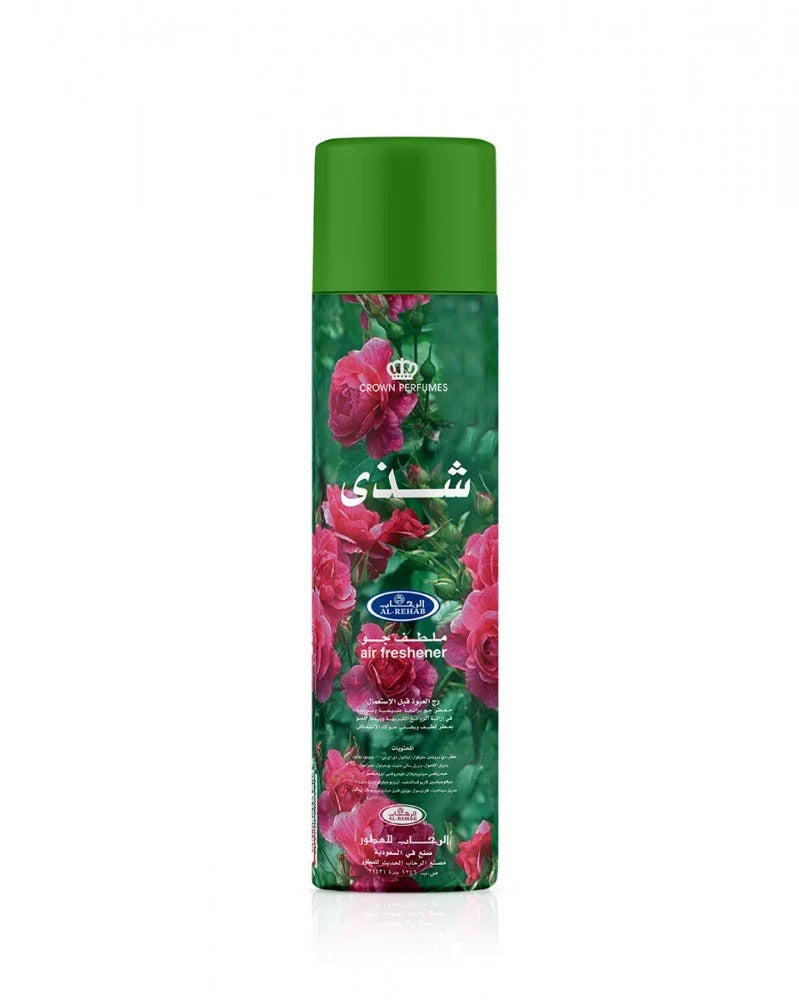 Al-Rehab Shadha Air Freshener 300ml – Floral Fragrance Spray