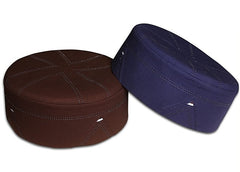 Muslim Shakir Prayer Kufi Hat For Mens-Muslim Prayer Cap in Various Colors