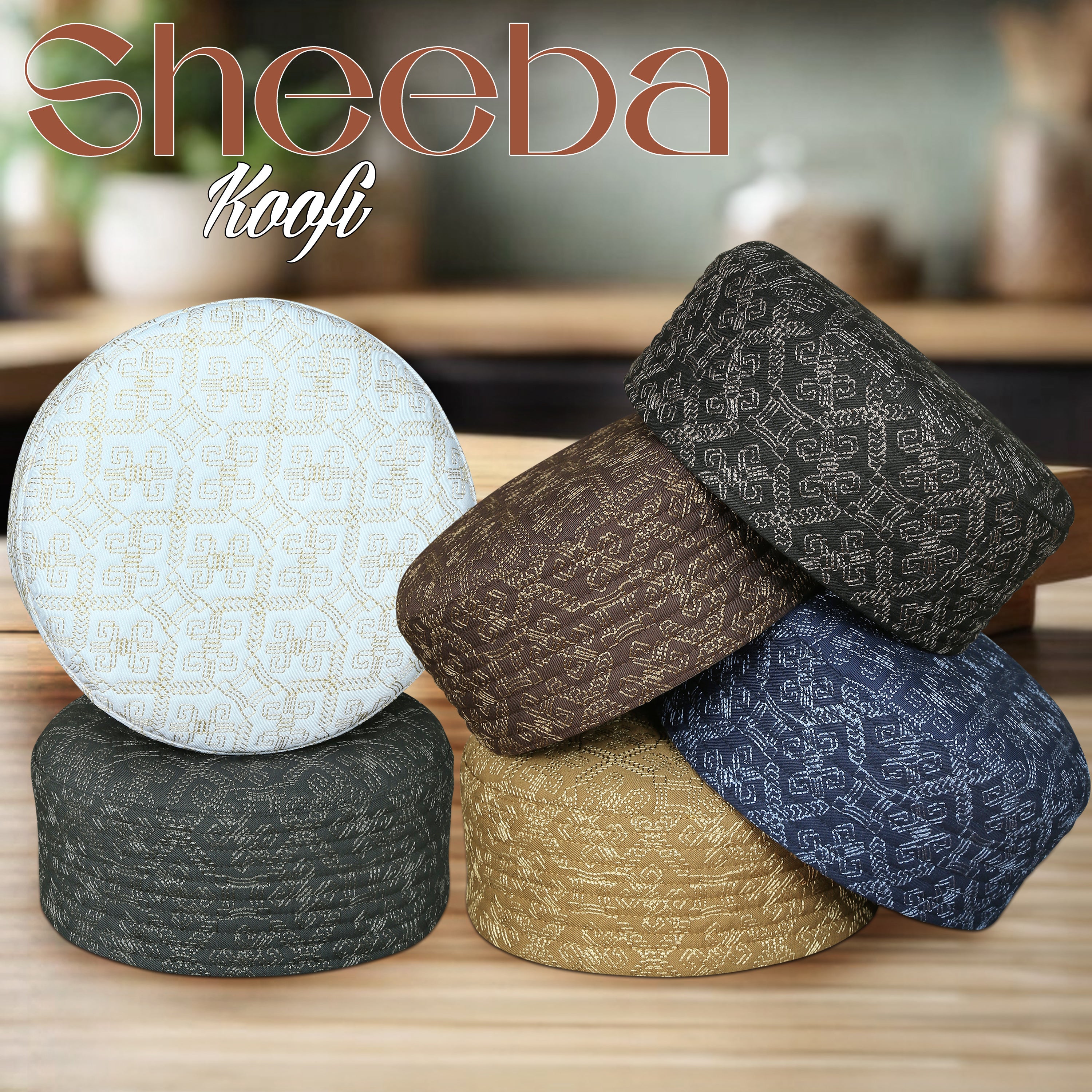 Muslim Sheeba Prayer Kufi Hat For Mens Modestile