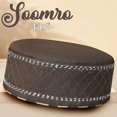 Soomroo Muslim Prayer Kufi Hat for Men – Premium Islamic Salah Cap for Daily
