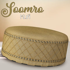 Soomroo Muslim Prayer Kufi Hat for Men – Premium Islamic Salah Cap for Daily