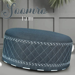 Soomroo Muslim Prayer Kufi Hat for Men – Premium Islamic Salah Cap for Daily