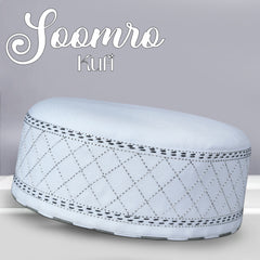 Soomroo Muslim Prayer Kufi Hat for Men – Premium Islamic Salah Cap for Daily