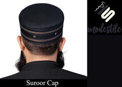 Muslim Suroor Prayer Kufi Hat For Mens-Comfortable Namaz Headwear