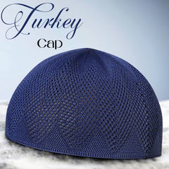 Turkey Knitted Kufi Cap – Premium Lightweight Turkish Style Islamic Cap