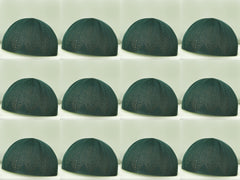 Turkey Knitted Kufi Cap (Pack of 12) – Premium Lightweight Turkish Style Islamic Cap