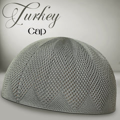 Turkey Knitted Kufi Cap – Premium Lightweight Turkish Style Islamic Cap