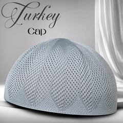 Turkey Knitted Kufi Cap – Premium Lightweight Turkish Style Islamic Cap