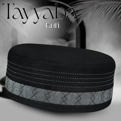 Men’s Muslim Tayyab Kufi Hat | Islamic Prayer Cap for Daily Wear