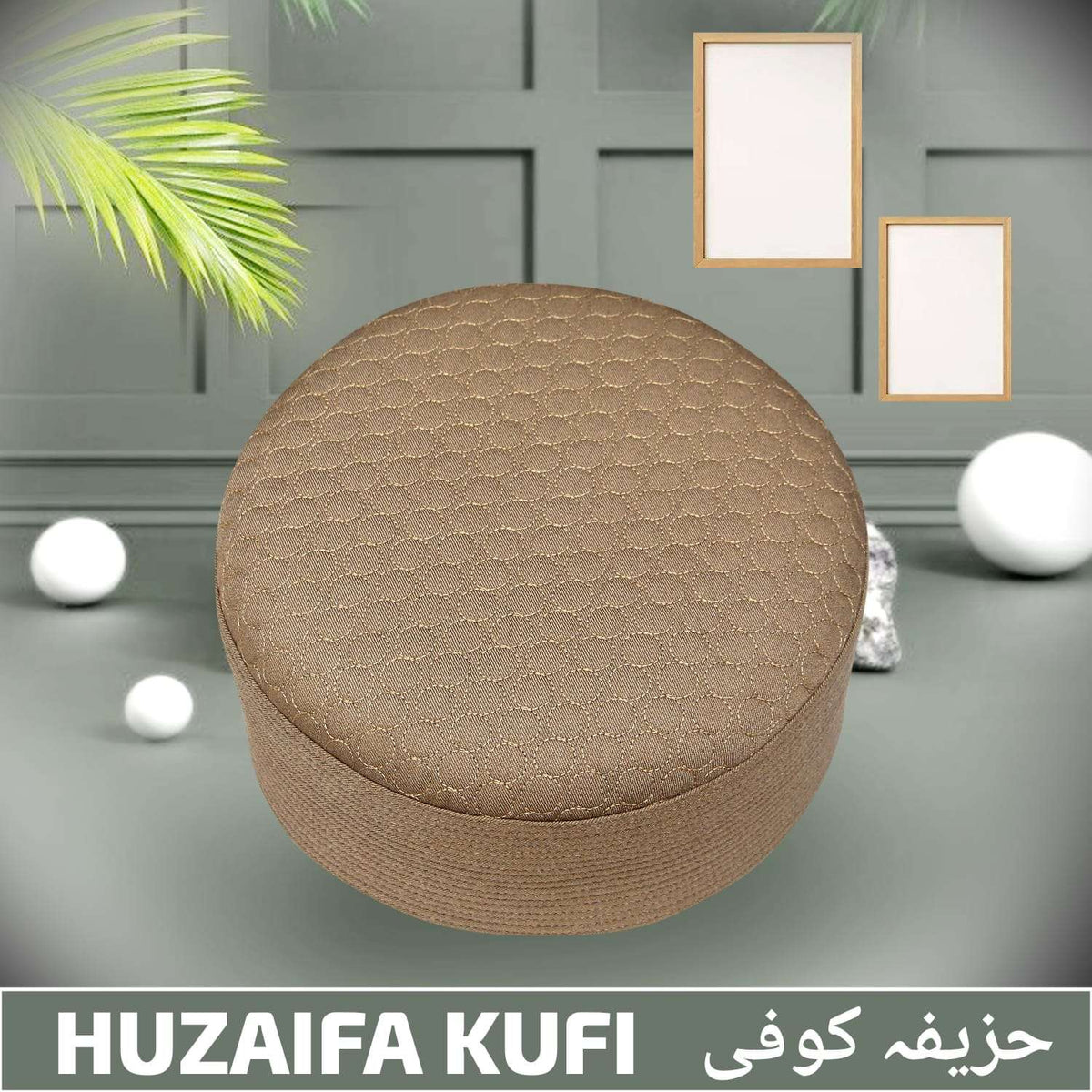 Muslim Huzaifa Prayer Kufi Hat For Mens