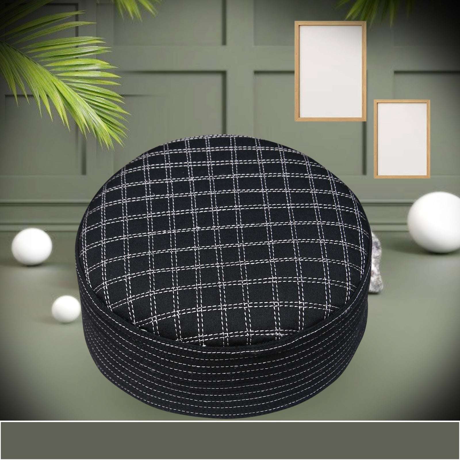 Muslim Shehzada Prayer Kufi Hat For Mens