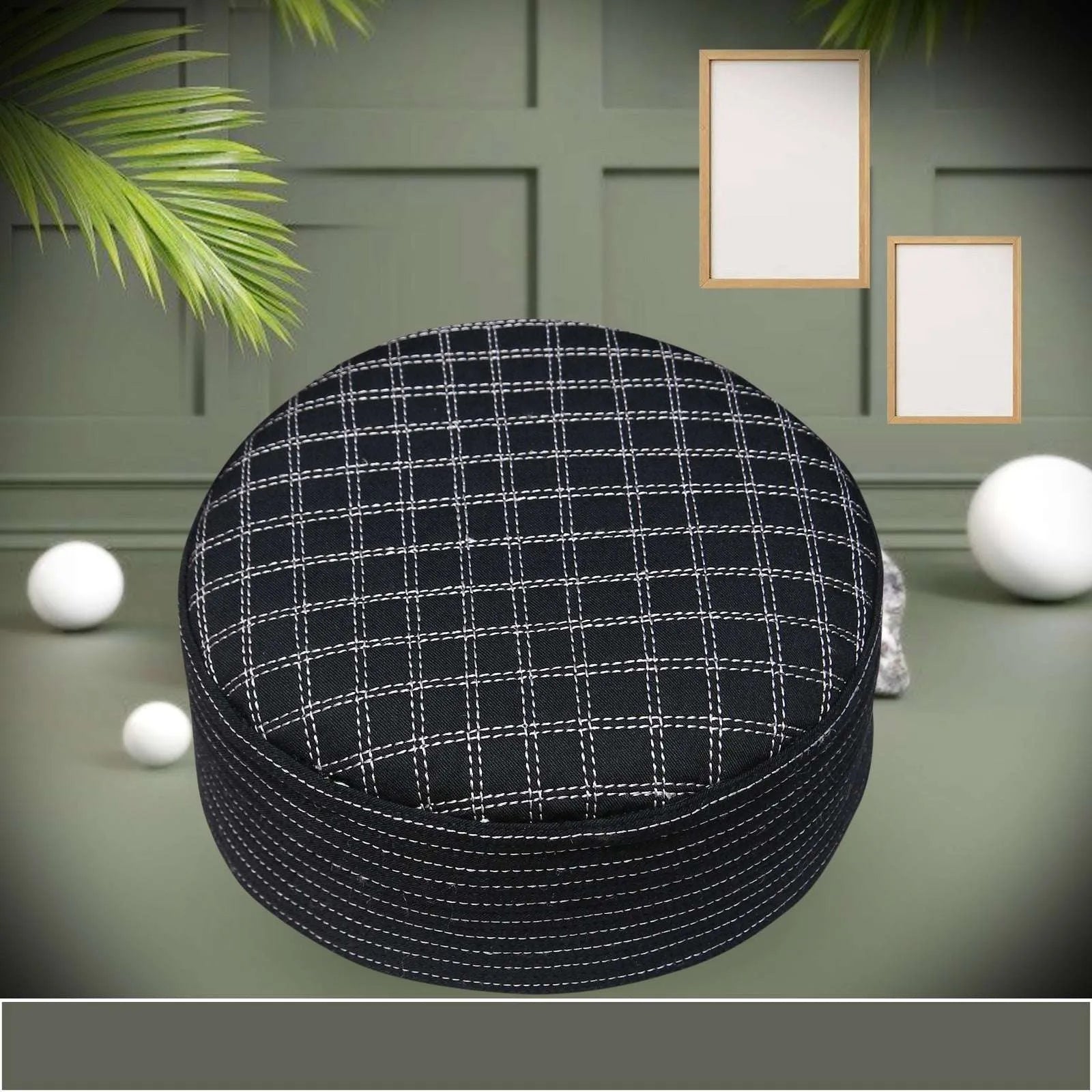 Muslim Shehzada Prayer Kufi Hat For Mens
