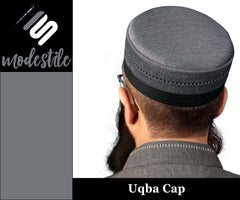 Uqba Muslim Prayer Kufi Hat for Men-Comfortable Kufi Hat for Daily Wear Modestile