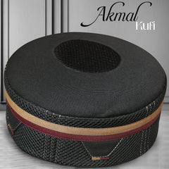 Akmal Kufi Cap – Muslim Prayer Cap for Men for Everyday Wear