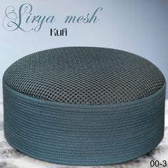 Sirya Mesh Kufi Cap – Muslim Prayer Cap for Men