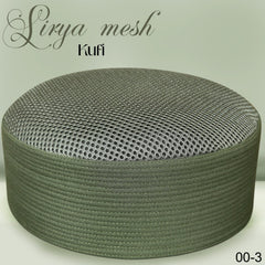 Sirya Mesh Kufi Cap – Muslim Prayer Cap for Men