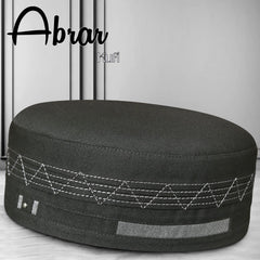 Abrar Kufi Cap – Muslim Prayer Cap for Men for Everyday Wear