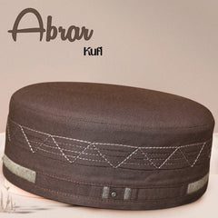 Abrar Kufi Cap – Muslim Prayer Cap for Men for Everyday Wear