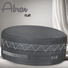 Abrar Kufi Cap – Muslim Prayer Cap for Men for Everyday Wear