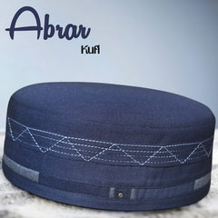 Abrar Kufi Cap – Muslim Prayer Cap for Men for Everyday Wear
