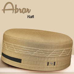Abrar Kufi Cap – Muslim Prayer Cap for Men for Everyday Wear