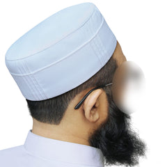 muslim Zakwan Prayer Kufi Hat for mens– Traditional Muslim Cap