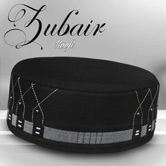 Muslim Zubair Prayer Kufi Hat For Mens-Muslim cap for everyday wear