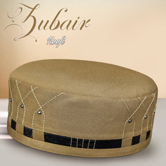 Muslim Zubair Prayer Kufi Hat For Mens-Muslim cap for everyday wear