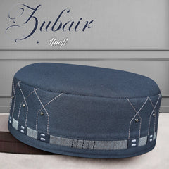 Muslim Zubair Prayer Kufi Hat For Mens-Muslim cap for everyday wear