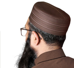 Muslim Habibi Prayer Kufi Hat For Mens-Namaz Cap For Men
