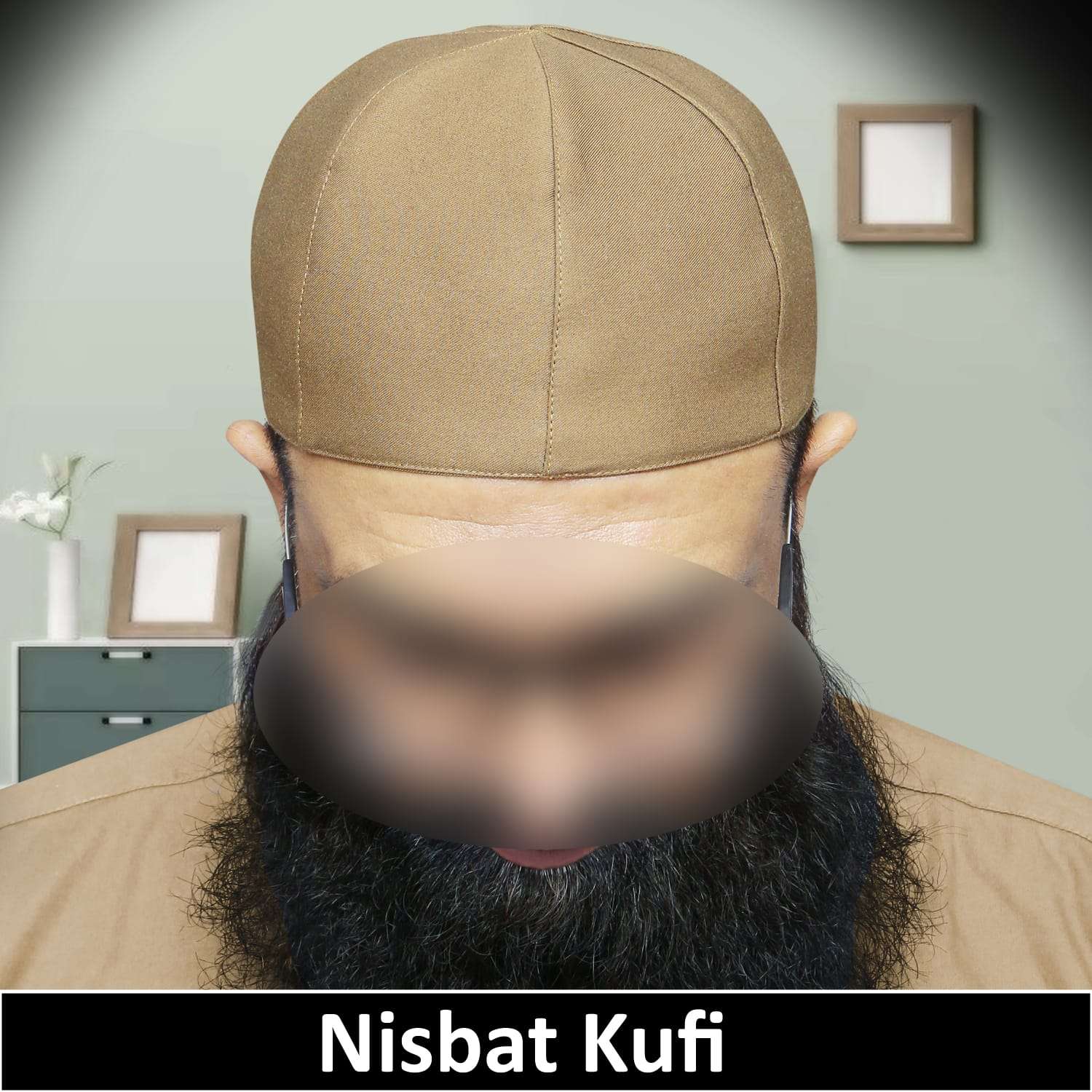 Muslim Nisbat Prayer Kufi Hat for Men – Islamic Traditional Cap