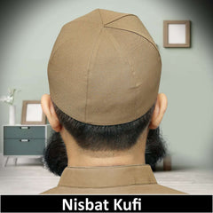 Muslim Nisbat Prayer Kufi Hat for Men – Islamic Traditional Cap