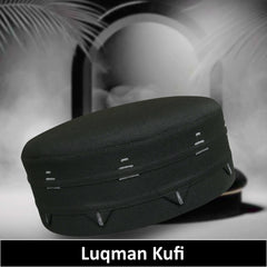 Muslim Luqman Prayer Kufi Hat for mens – Islamic Cap for Salah