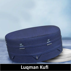 Muslim Luqman Prayer Kufi Hat for mens – Islamic Cap for Salah