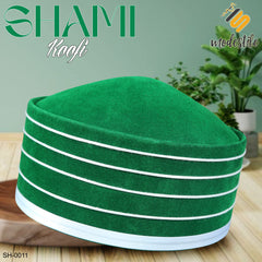 Men’s Premium Shami Cap SH-0011 – Traditional Islamic Imama Syle Turkish Cap