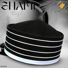 Men’s Premium Shami Cap SH-0011 – Traditional Islamic Imama Syle Turkish Cap