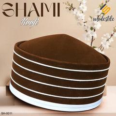 Men’s Premium Shami Cap SH-0011 – Traditional Islamic Imama Syle Turkish Cap