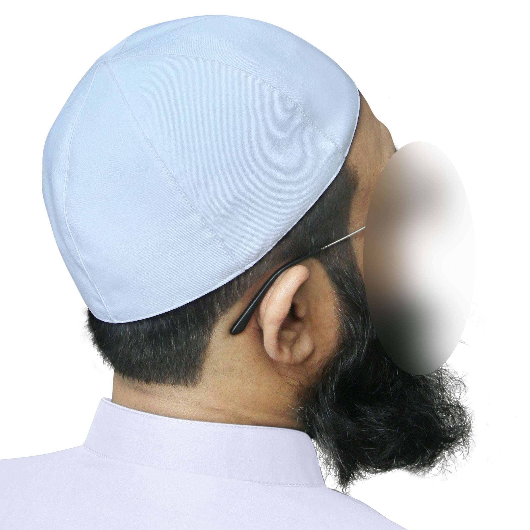 Muslim Nisbat Prayer Kufi Hat for Men – Islamic Traditional Cap